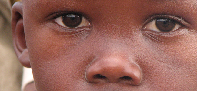 close up of boy